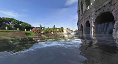 Colosseo acqua