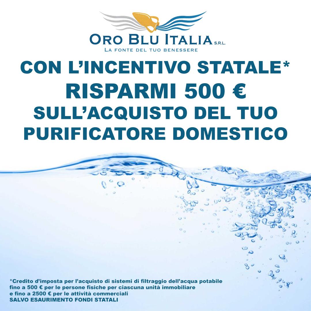 Bonus acqua potabile